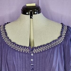 Faded Glory Purple Blouse